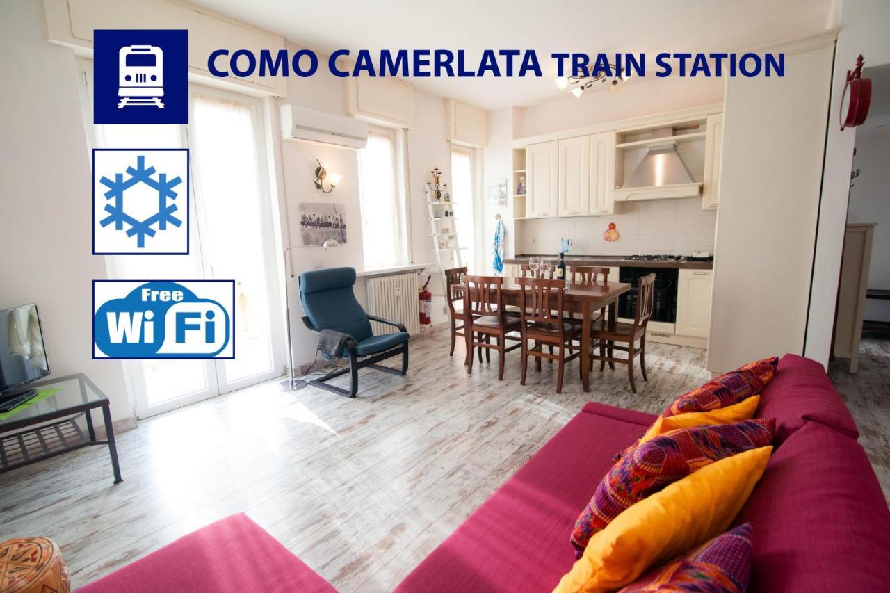 Casina - Self Check In 24H - Como Camerlata Train Station Extérieur photo